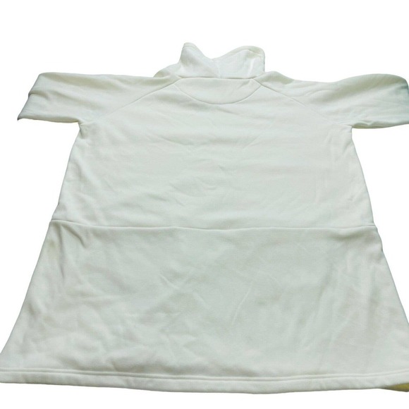 Vermont Country Store Sweatshirt Sweater Womens 2X Ivory Fleece Lined‎ Cowl Neck - Picture 2 of 8